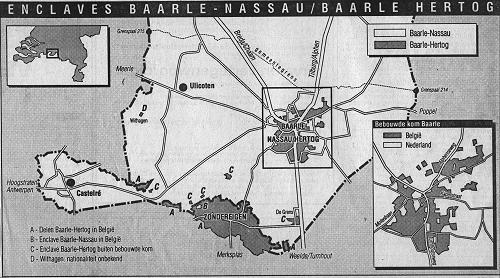 grenzen in Baarle-Nassau